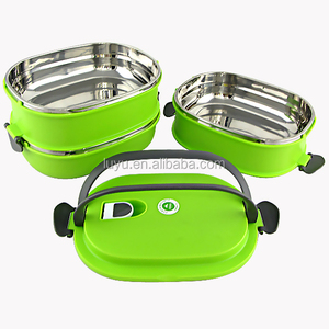 Nouveau récipient alimentaire triple couche en acier inoxydable boîte à dîner <span class=keywords><strong>rectangulaire</strong></span> isolée en acier inoxydable boîte à lunch <span class=keywords><strong>Thermos</strong></span> pour aliments chauds - Product Image 1