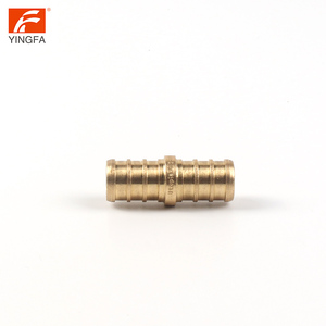 Barb Crimp Pex 1นิ้ว * 1นิ้วข้อต่อตรงทองเหลืองสำหรับการเชื่อมต่อท่อ Pex ASTM F1807ตะกั่วฟรี - Product Image 2