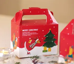 Cajas de cartón para embalaje, impresión a todo color, para Navidad