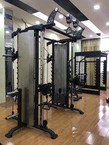 Stazione di funzione <span class=keywords><strong>Mutli</strong></span> per uso commerciale all in one funzionale Trainer Smith machine - Product Image 5