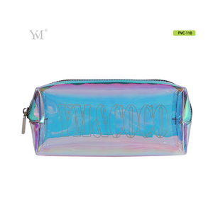 Personnalisé femmes irisé hologramme pochette sac de maquillage clair laser holographique maquillage sac cosmétique à vendre - Product Image 3
