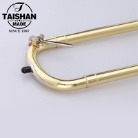 Taishan Brand High Quality Wholesale BB Key Brass Tenor Trombone Music Instrument for Performance