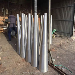 Бесшовная конусная трубка из нержавеющей стали A182 F51 UNS S31803 1 ''SCH10S - Product Image 1