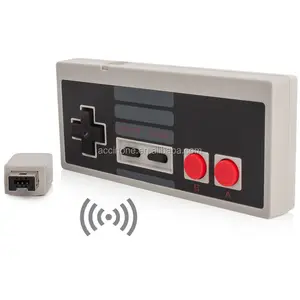 Bộ Điều Khiển Trò Chơi Không Dây Cho NES Classic Edition Tay Cầm Chơi Game Cho NES Bộ Điều Khiển Nút Mini Với Bộ Thu Không Dây
