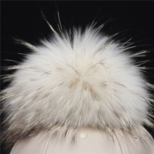 10-20 cm עגול האמיתי פלאפי דביבון הפרווה Pompoms עבור תיקי מפתח שרשרות סרוג כפת כובעי אמיתי פרווה פום פום
