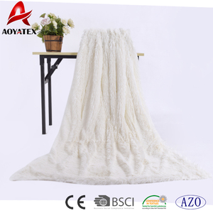 <span class=keywords><strong>Coperta</strong></span> in peluche promozionale super soft pv in <span class=keywords><strong>pile</strong></span> lungo <span class=keywords><strong>pile</strong></span> - Product Image 2