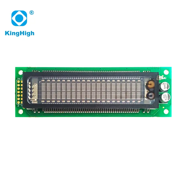 Tampilan VFD Design Desain Kompatibel LCD 2X20 KH202SD58R1-M Tampilan Neon Tabung Vakum