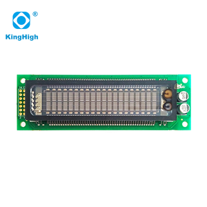 VFD Display 20T202DA1E LCD Compatible Design 2x20 Vacuum Tube Fluorescent Display KH202SD58R1-M