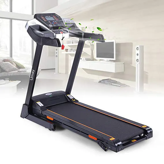 Peralatan Olahraga Kebugaran Baru Treadmill Bermotor Daya DC dengan ISO, SAA, Sertifikasi GS (T500)