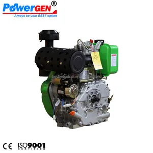 Best Seller!!! Powergen 192fe motor elétrico de partida, ar resfriado, cilindro único, motor diesel 14 hp