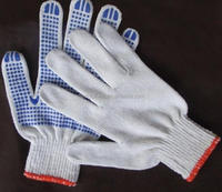 Sarung Tangan Katun dengan Bintik PVC/Sarung Tangan Katun Bertitik PVC/Sarung Tangan Katun Titik PVC