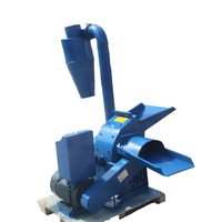 electric sawdust hammer mill for feed and wood CF420 500 kg/h