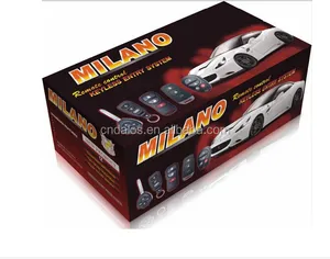 Milano ชุดอุปกรณ์ล็อกประตูรถพร้อมรีโมต,ระบบเข้ารถแบบไม่ใช้กุญแจล็อครถใช้ได้กับรถทุกรุ่น
