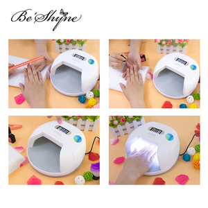 Professionnel à deux mains Beshyne <span class=keywords><strong>SUN7</strong></span> vernis à ongles Gel sèche LED lumière UV capteur automatique plastique blanc prise ue alimenté par batterie - Product Image 6