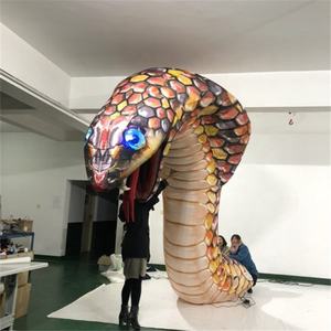 ענק מתנפח נחש, נחש מתנפחים פיסול מתנפח בעלי החיים עבור פעילות מסחרית קישוט - Product Image 6