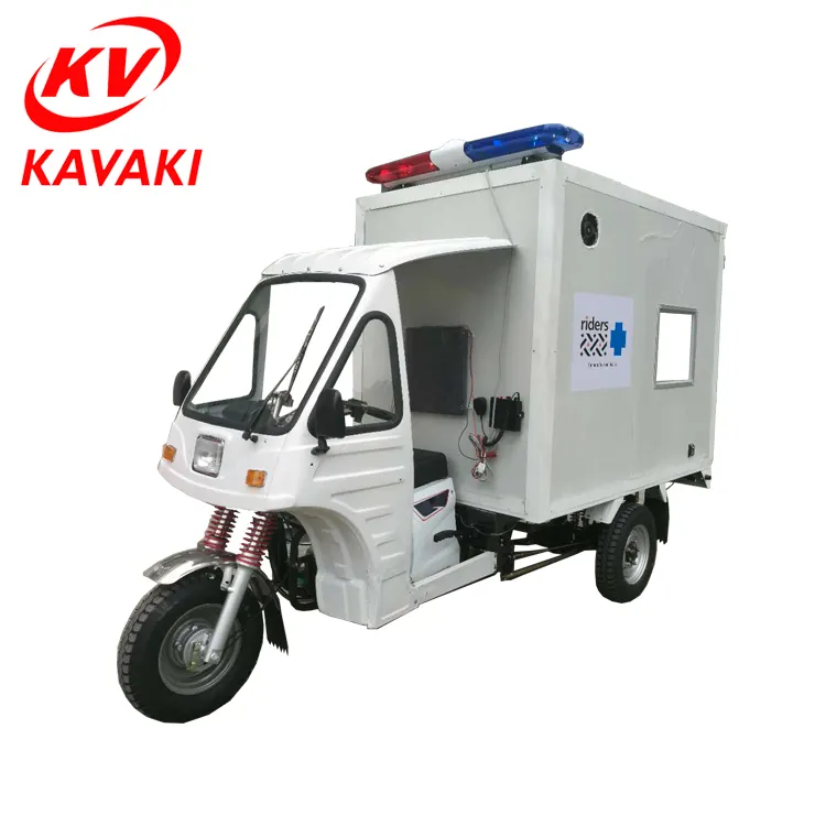China KAVAKI buen precio ambulancia Triciclo de tres ruedas de la motocicleta 250cc para las ventas