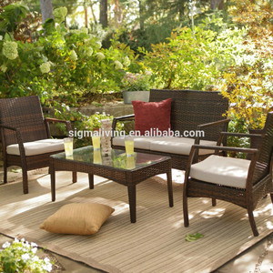 2015 nueva llegada de tejido al aire libre muebles de mimbre al aire libre - Product Image 1