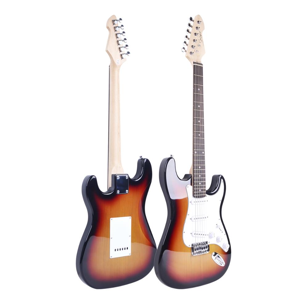 Combo Electric Guitar for Beginners, 6 Strings, OEM Available