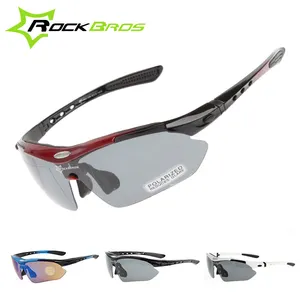 Lunettes de soleil polarisées pour Sports de plein air,, stock en états-unis, vélo, TR90