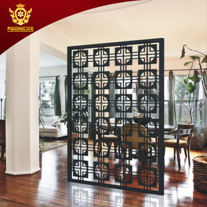 Évider Laser Cut Paravent Écran En Acier Inoxydable Portes - Product Image 2