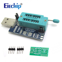 Programmateur USB Flash BIOS, puce complète CH341A CH341 24 25 série EEPROM, avec logiciel et pilote, article neuf