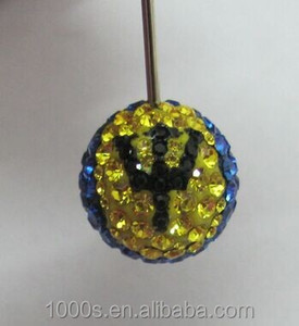 Moda Pulseras de diamantes de Imitación con <span class=keywords><strong>Barbados</strong></span> <span class=keywords><strong>Bandera</strong></span>, <span class=keywords><strong>Bandera</strong></span> nacional Rhinestones Granos de La Pulsera - Product Image 1