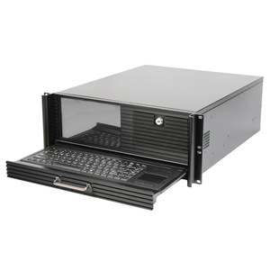 19 inch máy chủ công nghiệp trường hợp 4U Rack Mount Chassis với LCD và bàn phím phụ kiện máy tính - Product Image 3