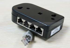 8P8C RJ45 8 Porte Parallele Maschio Femmina Splitter Hub di Rete - Product Image 3