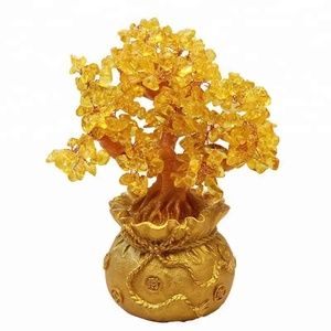 Folk Crafts <strong>Tree</strong> Centerpieces Handmade Christmas Decoration <strong>Crystal</strong> Lucky <strong>Crystal</strong> for Wedding Decor Feng Shui Home Decoration - Product Image 6
