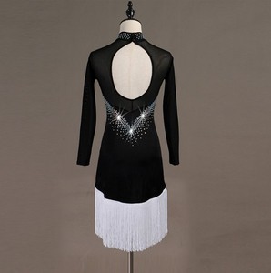 OCTLQ106 Ladies Latin <strong>Salsa</strong> Tango <strong>Rumba</strong> Cha Cha Ballroom <strong>Dance</strong> <strong>Dress</strong> - Product Image 2