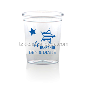 <span class=keywords><strong>Verre</strong></span> à liqueur en plastique 2oz BAT LOGO PARTY SHOOTERS - Product Image 3