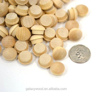 Custom Unfinished Geschuurd goed maple Hout Pluggen - Product Image 2