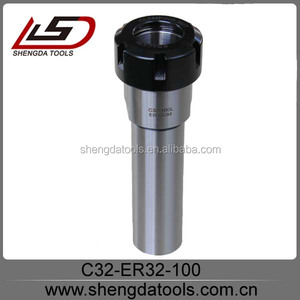 똑바른 정강이 ER Collet 물림쇠, ER 똑바른 정강이 collet 및 연장 유형 ER20A-150-C20,collet cuck - Product Image 3
