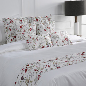 Sábanas de algodón cepillado para cama de Hotel, 4 unidades, Vietnam