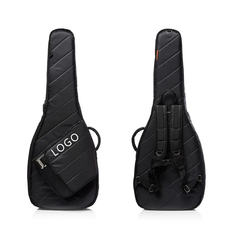 41インチ防水Acousticギター綿ギグバッグ5ミリメートルカスタマイズされたロゴことができ音楽デザイナー楽器バッグエレキギターバッグ