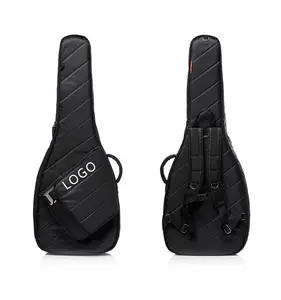 Водонепроницаемая Хлопковая Сумка для акустической гитары, 41 дюйм, 5 мм, с возможностью нанесения логотипа на заказ, сумка для музыкальных дизайнерских инструментов, сумка для электрогитары