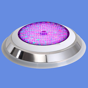 Lampe de piscine LED RGB étanche IP68 DAVEY, construction en acier inoxydable translucide, 18W, lumière sous-marine extérieure pour piscine - Product Image 5