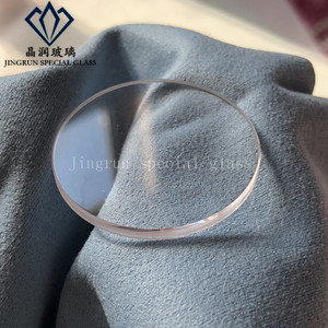 1.0mm kalınlığında düz safir saat camı kristal 20-50mm yüksek kaliteli saat parçaları kol saati saat camı