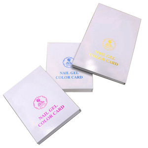 Haute qualité 120/216/308 vernis à <span class=keywords><strong>ongles</strong></span> Gel affichage livre graphique papier professionnel pour Salon de beauté des <span class=keywords><strong>ongles</strong></span> - Product Image 3