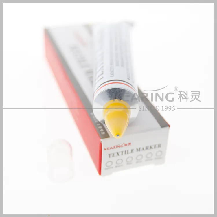 Перманентная зубная паста желтого цвета, текстильный маркер для умирающей индустрии TM25-Y