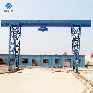 20 Ton sola viga <span class=keywords><strong>de</strong></span> la grúa <span class=keywords><strong>de</strong></span> pórtico con <span class=keywords><strong>polipasto</strong></span> eléctrico - Product Image 4