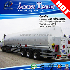 Haute pression 55cbm camion de liquide réservoir de <span class=keywords><strong>GNL</strong></span> remorque pour gaz naturel de <span class=keywords><strong>stockage</strong></span> et transport - Product Image 3