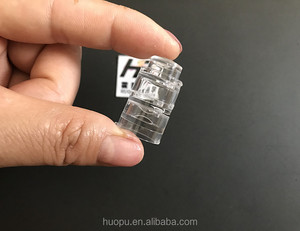 Lente ótica convexa côncava acrílica plástica do projeto novo para lentes da lâmpada da projeção da propaganda