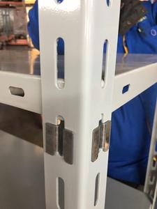 Ángulo de luz deber estante caja de plástico estante
