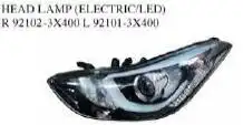 Oem R 92102-3X400 L 92101-3X400 현대 Elantra 2013-2014/Avante 2013 자동 자동차 헤드 램프 헤드 라이트 전기/Led