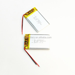 452540 3.7v <span class=keywords><strong>7.4v</strong></span> 350mah 380 סוללה פולימר - Product Image 2