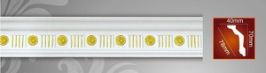 Moldura Decorativa de Pared de Poliuretano para Interiores - Product Image 4