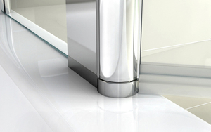 <span class=keywords><strong>Mampara</strong></span> de Ducha Moderna sin Marco, Plegable y Deslizante de 6 mm, <span class=keywords><strong>con</strong></span> Cubierta de Aluminio ABS y Pantalla de Ducha de 6 mm para Baños de Hoteles - Product Image 4
