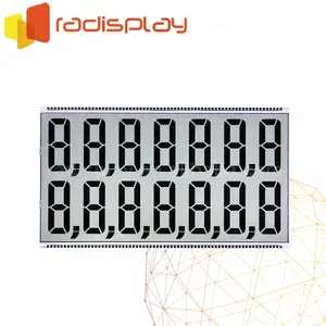 핀 Connector 연료 디스펜서 Tn 7 세그먼트 (segment) 12 Digit Lcd Display