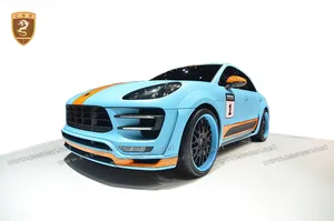 HM ESTILO de FIBRA DE VIDRIO de ANCHO VER KIT de CARROCERÍA PARA PORSCHE 2014-2015 MACAN